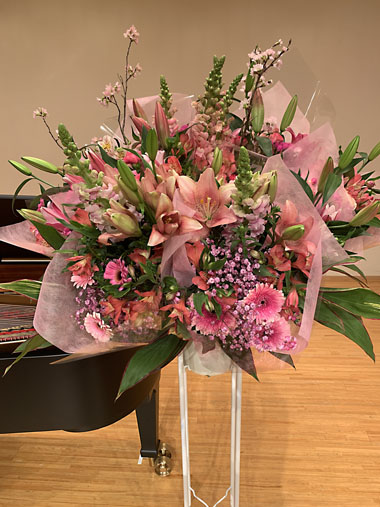 スタンド花束1段